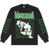 WEEZYANA Metal LS Tee - BLACK (preorder eta: late september)