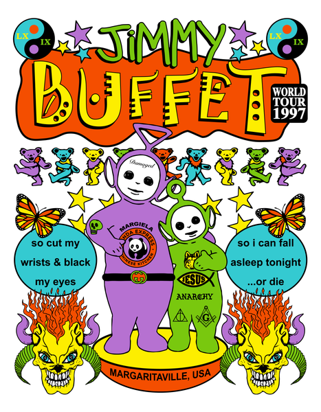 Jimmy "Buffet" Poster Print