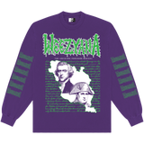 WEEZYANA Metal LS Tee - PURPLE (preorder eta: late september) (Copy)