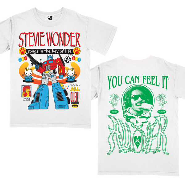 stevie double sided tee shipping now!