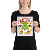 World Farting Championship Poster Print