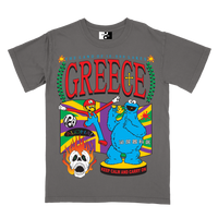 greece tourist tee - pepper [preorder: eta early oct]