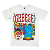 greece tourist tee - white [preorder: eta early oct]