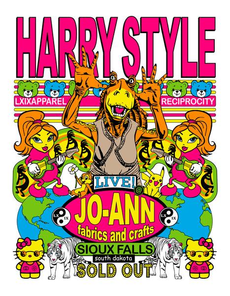 Harry Style Poster Print