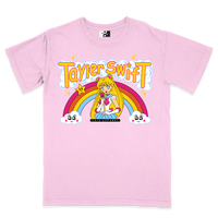 3X/4X ONLY tayler swift pink tee
