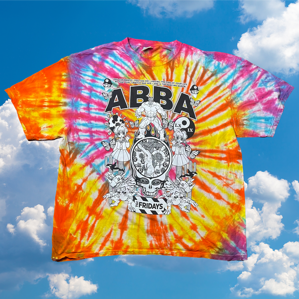 ABBA tie dye tee - XXXL