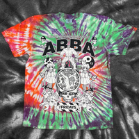 ABBA tie dye tee - large
