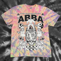 ABBA tie dye tee - medium