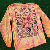 LOVE YOU LS TEE - R.O.Y. SWIRL Medium
