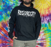 reciprocity black metal hoodie