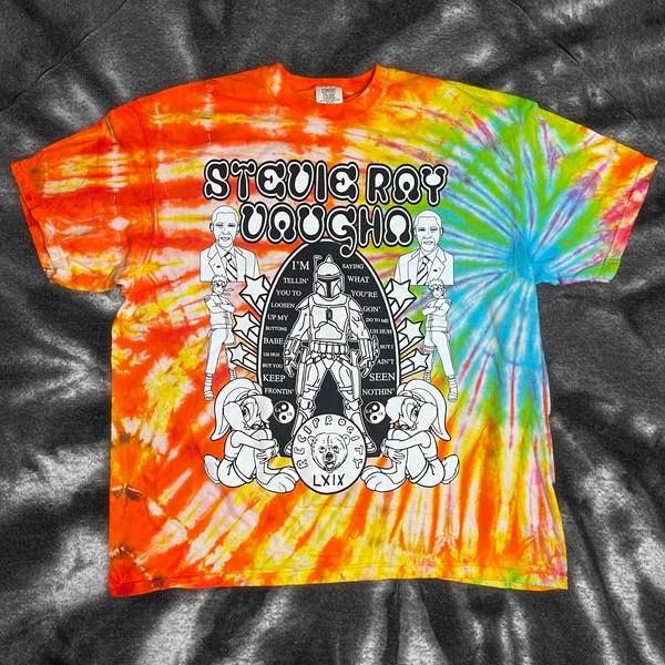 SRV Fett tie dye tee - XXL