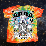 ABBA custom tie dye tee