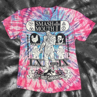 Thanos/Smash Mouth tie dye tee - medium