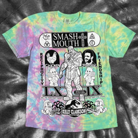 Thanos/Smash Mouth tie dye tee - medium
