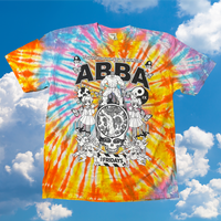 ABBA tie dye tee - XL